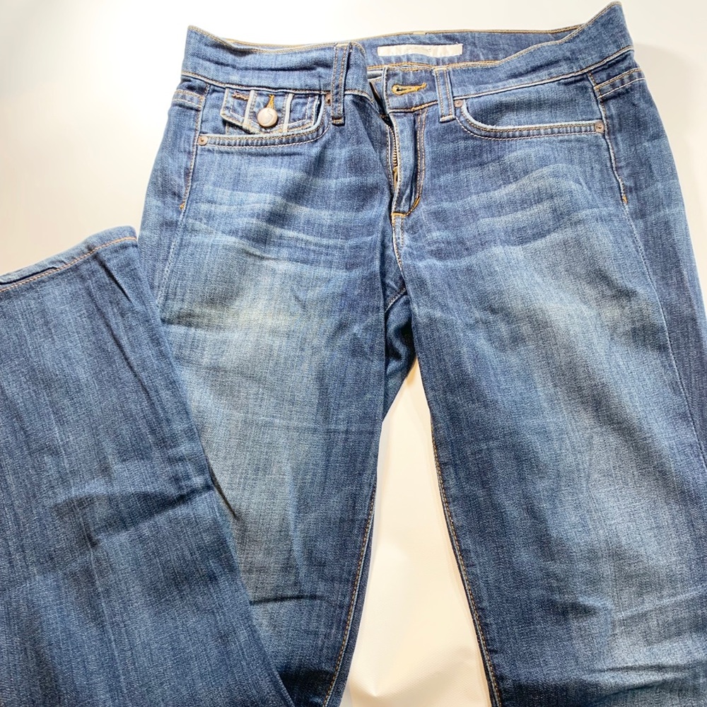 Joe’s | Denim Jeans 26 Flared Leg Cut Dark - Picture 6 of 12